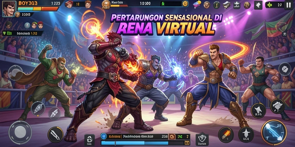 Gameplay seru dengan grafis menawan dalam BOY303.