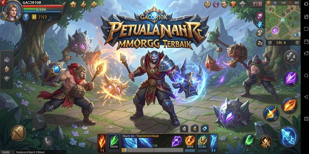 Gameplay seru di dunia fantasi GACOR108.