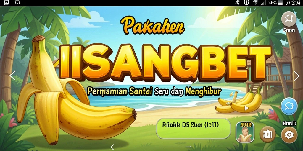 Tampilan gameplay utama PISANGBET yang seru dan menghibur.