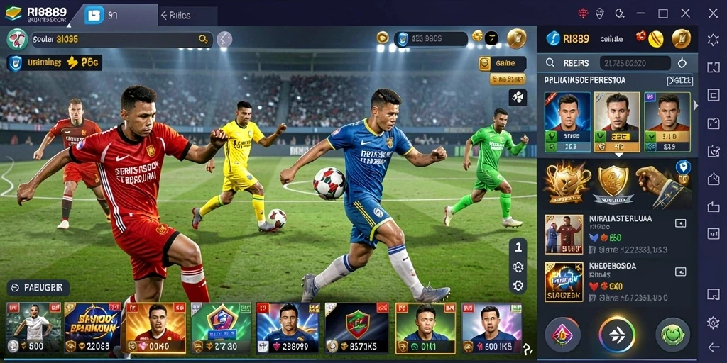 Tangkapan layar gameplay RI889 yang menarik pada aplikasi Sportsbook.