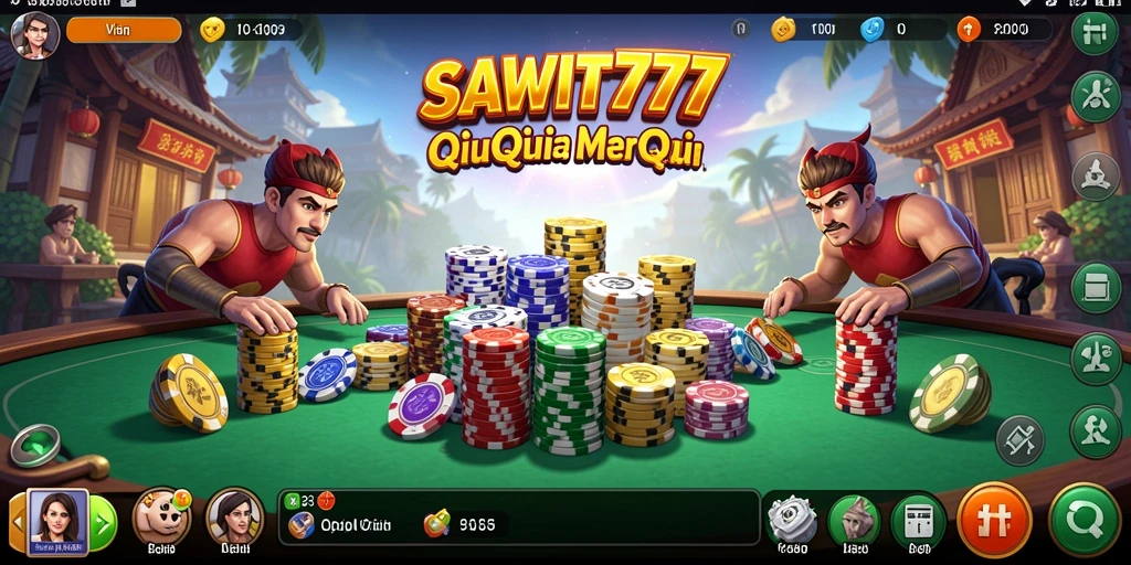 Screenshot SAWIT777 menampilkan gameplay seru QiuQiu.