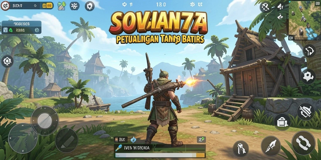 Menampilkan gameplay SOV777 yang menakjubkan di dunia terbuka.