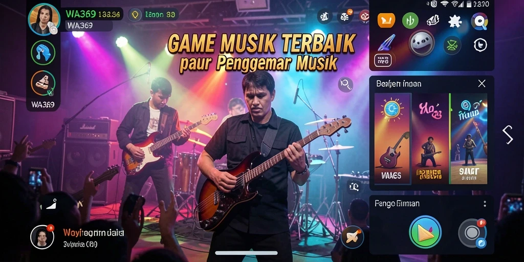 Screenshot gameplay WA369 menampilkan aksi seru dan musik yang mengasyikkan.